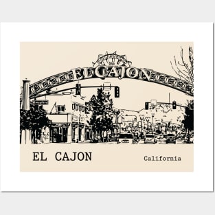 El Cajon California Posters and Art